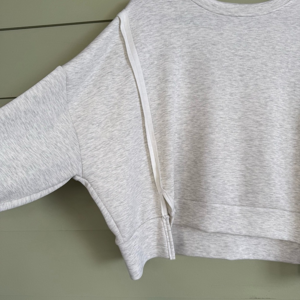 Light Gray Crewneck Sweatshirt - Picture 2 of 6